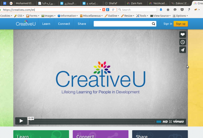  CreativeU Portal 